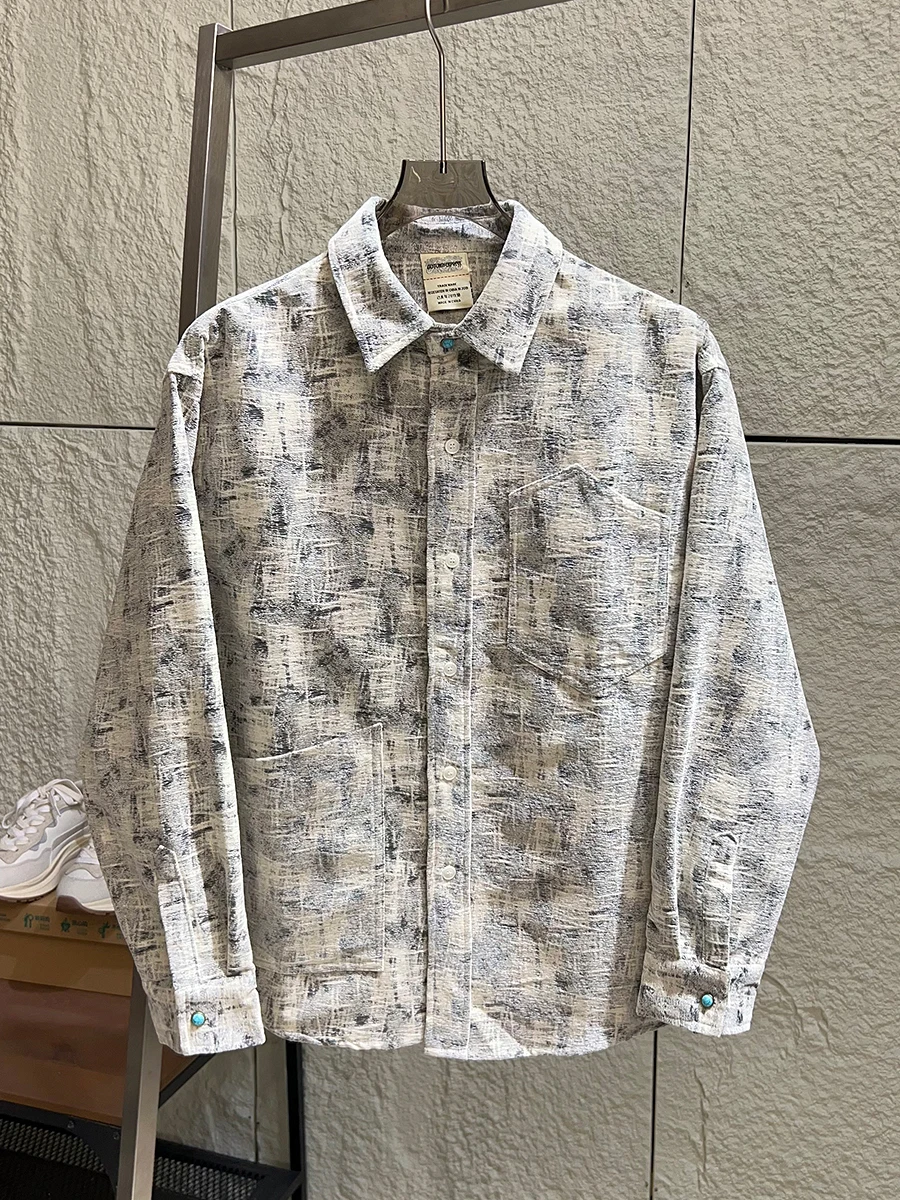 Casual Loose Men's Long Sleeve Shirt Vintage Japanese Style Resembled Flannel Fashionable Workwear Outerwear Polyester Cotton...
Casual Loose Men's Long Sleeve Shirt Vintage Japanese Style Resembled Flannel Fashionable Workwear Outerwear Polyester Cotton...