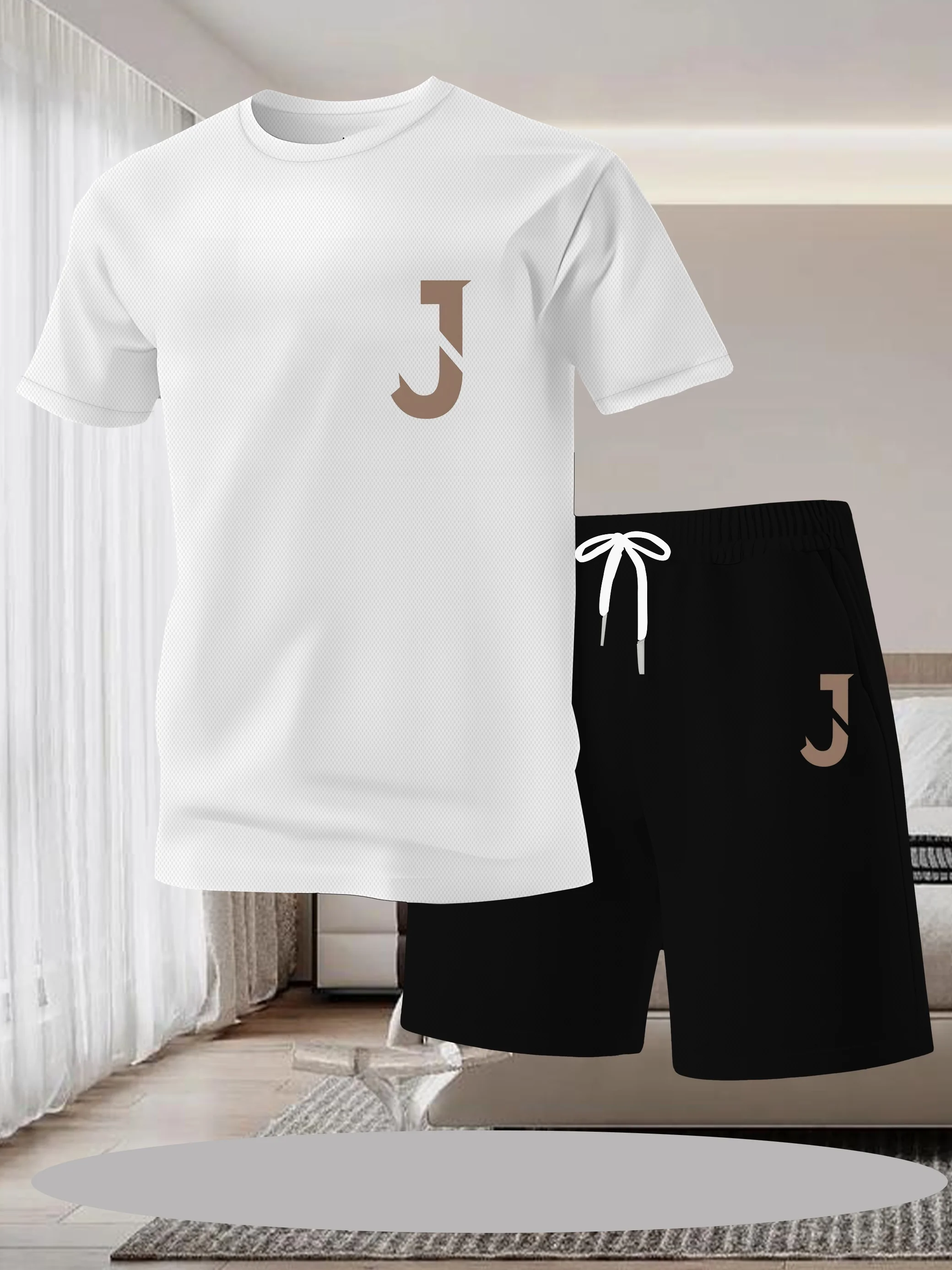 Men's T-shirt and shorts men's summer short sleeved sportswear set new casual set 2025
Men's T-shirt and shorts men's summer short sleeved sportswear set new casual set 2025