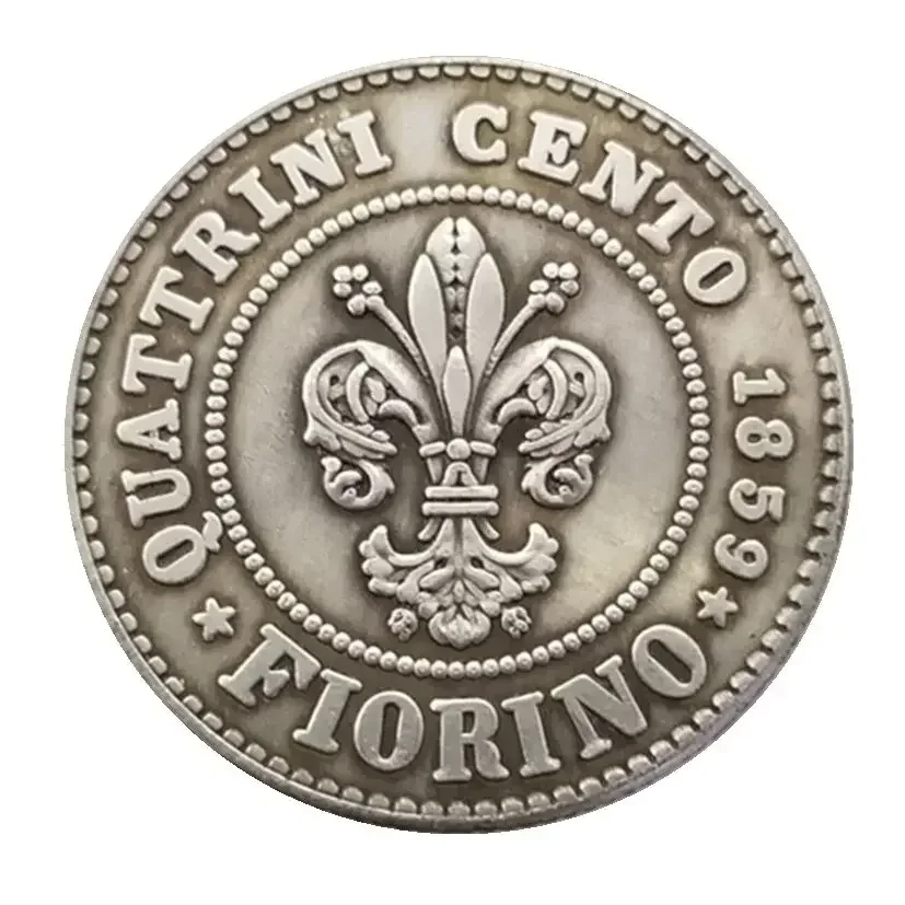 1859 Florence replica old coins Tuscan duchy coins decoration commemorative collection coins
1859 Florence replica old coins Tuscan duchy coins decoration commemorative collection coins
