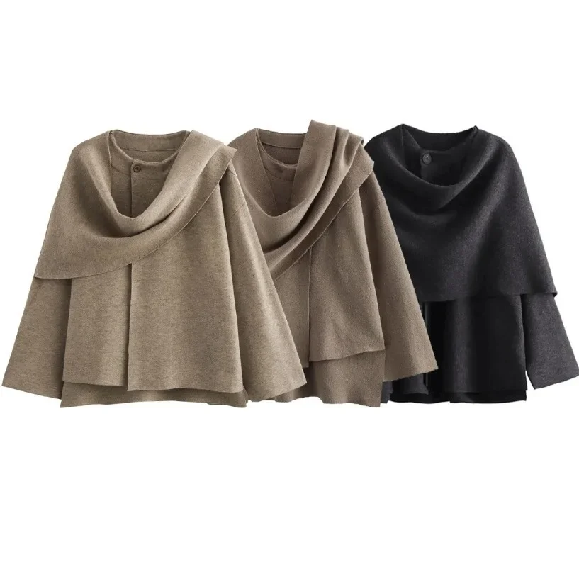 2025 Winter Thick Knitted Long Sleeve Single Button Vents Side Oversize Coats Y2K New ROBE With Scarf Women Loose Jackets
2025 Winter Thick Knitted Long Sleeve Single Button Vents Side Oversize Coats Y2K New ROBE With Scarf Women Loose Jackets
