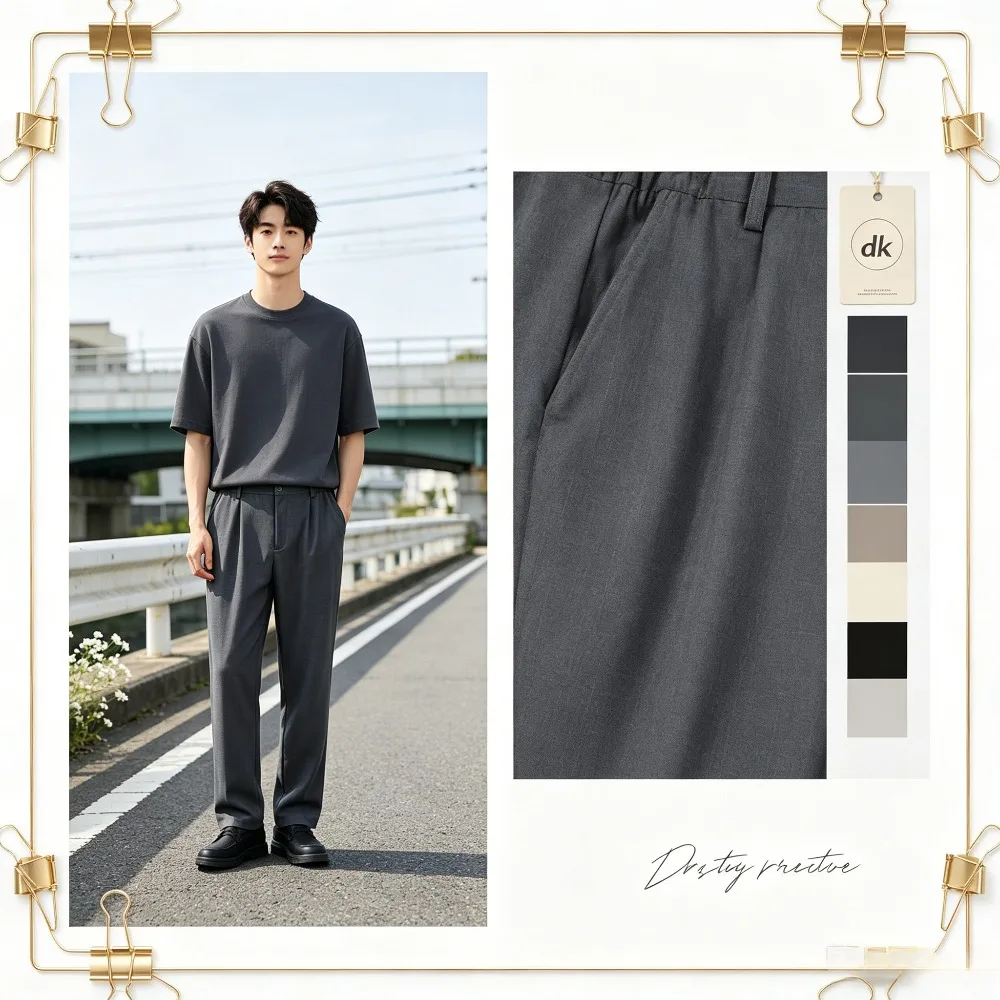Boys' Japanese College Style JK School Uniform Straight Casual Pants, Campus Outfit for Games Opening Ceremony Chorus Daily Wear
Boys' Japanese College Style JK School Uniform Straight Casual Pants, Campus Outfit for Games Opening Ceremony Chorus Daily Wear