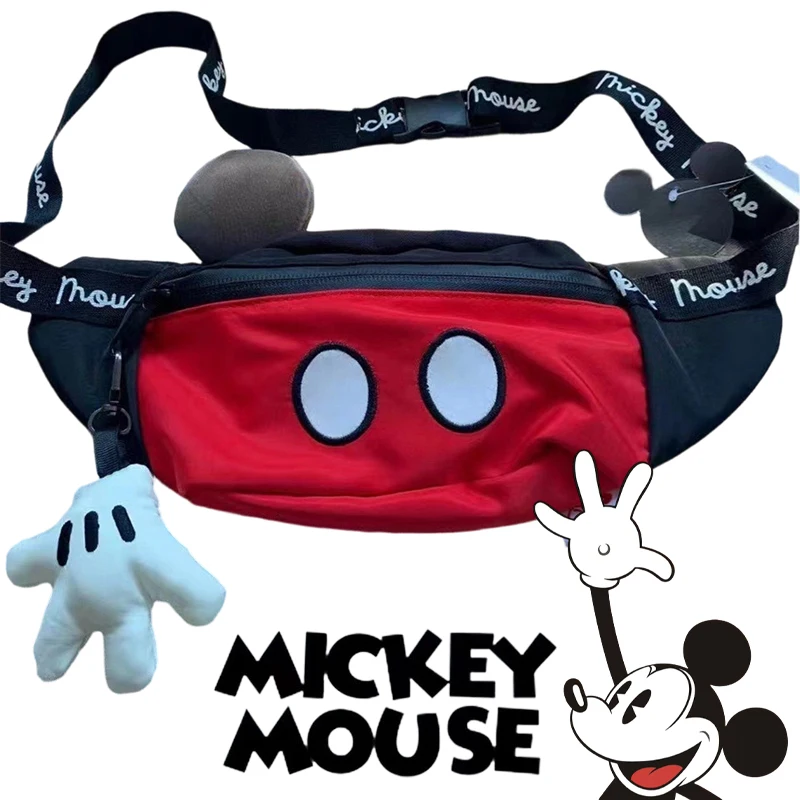 Disney Mickey Mouse Waist Bag Cartoon Chest Bags for Boys Large Capacity Fanny Pack Travel Shoulder Crossbody Purse Phone Bag
Disney Mickey Mouse Waist Bag Cartoon Chest Bags for Boys Large Capacity Fanny Pack Travel Shoulder Crossbody Purse Phone Bag