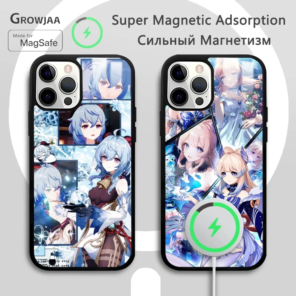 Ganyu Sangonomiya Kokomi Phone Case For IPhone 16 15 14 13 12 11 Pro Max Plus Mini Magsafe Mirror Wireless Magnetic Funda
Ganyu Sangonomiya Kokomi Phone Case For IPhone 16 15 14 13 12 11 Pro Max Plus Mini Magsafe Mirror Wireless Magnetic Funda