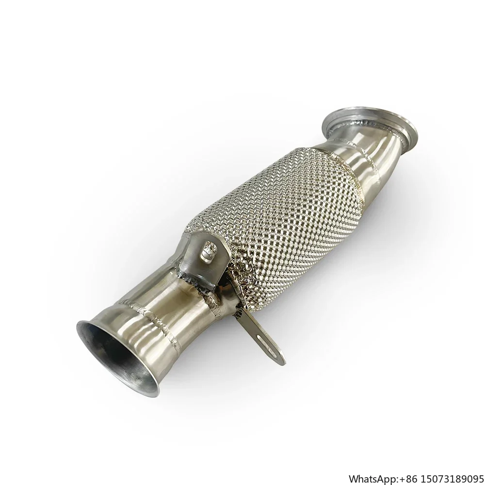 Motorsport Free Flow Exhaust Downpipe Suitable for 535i N55 3.0T 2012-2017Stainless Steel Automotive Exhaust Downpipe Header
Motorsport Free Flow Exhaust Downpipe Suitable for 535i N55 3.0T 2012-2017Stainless Steel Automotive Exhaust Downpipe Header