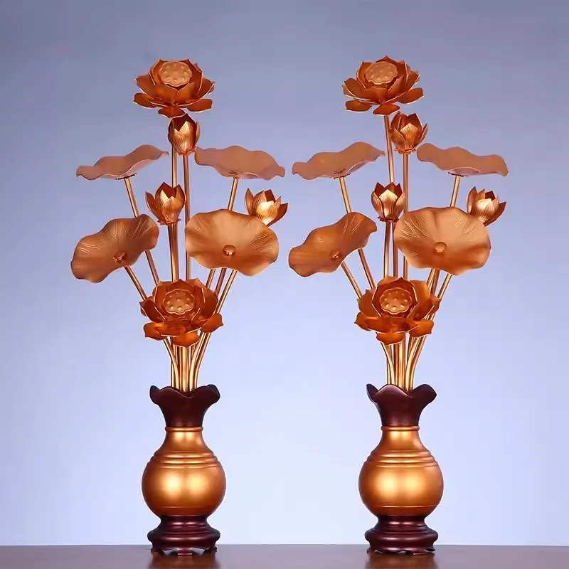 Lotus Liu fake flower simulated flower bouquet vase ornament
Lotus Liu fake flower simulated flower bouquet vase ornament