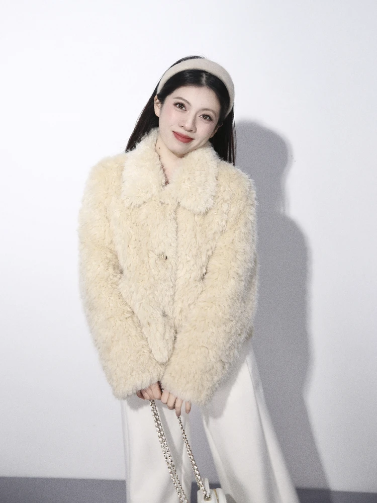 Зимнее пальто Large Eye Winter Bear в корейском стиле с мехом и кожаными вставками, утепленное, с отворачивающимся воротником, женское, свободного кроя, из полиэфирного волокна
Зимнее пальто Large Eye Winter Bear в корейском стиле с мехом и кожаными вставками, утепленное, с отворачивающимся воротником, женское, свободного кроя, из полиэфирного волокна