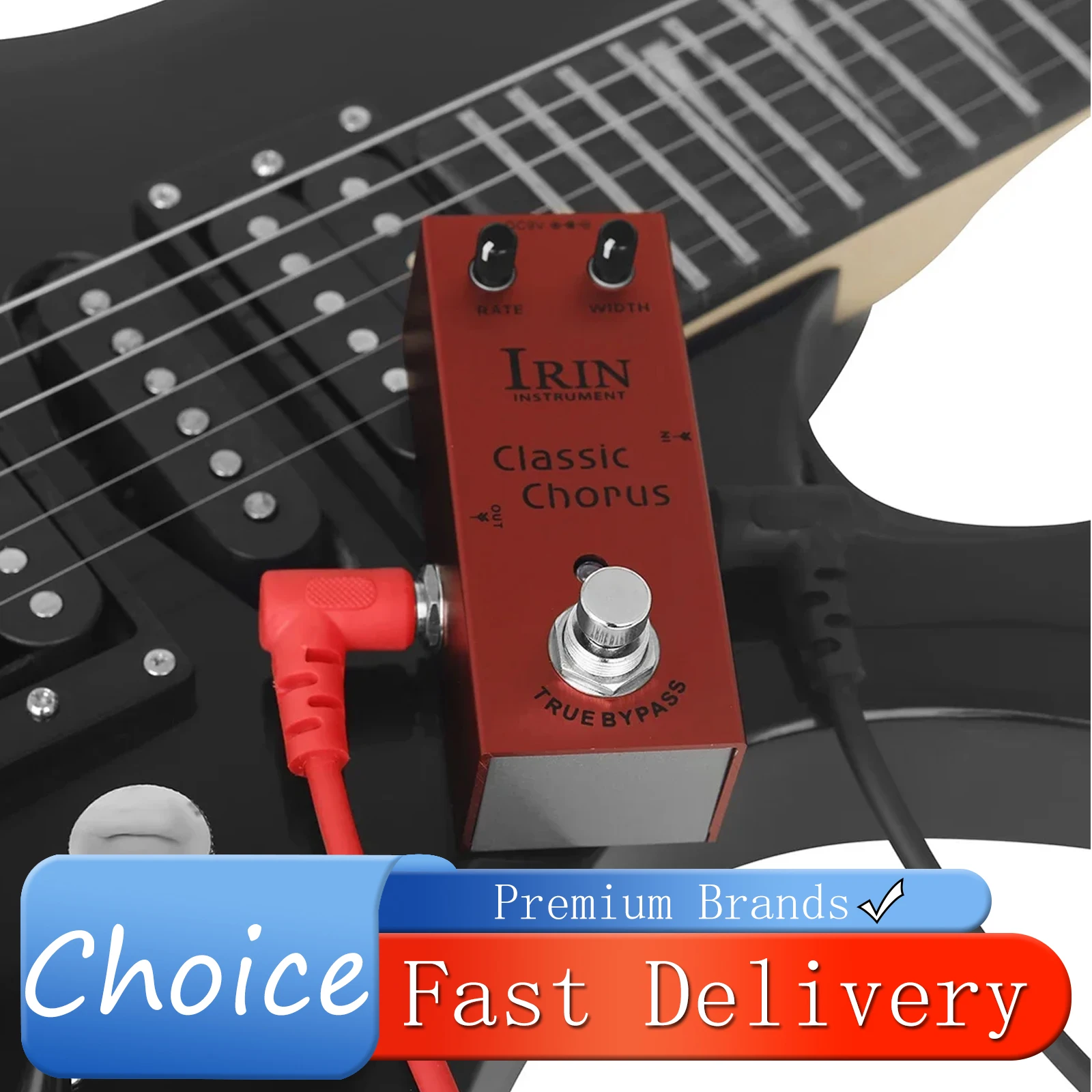 IRIN AN-09 Classic Chorus Electric Guitar Effect Pedal Crisp Transparent Chorus Effect True Bypass Pedal Guitarra Accessories
IRIN AN-09 Classic Chorus Electric Guitar Effect Pedal Crisp Transparent Chorus Effect True Bypass Pedal Guitarra Accessories