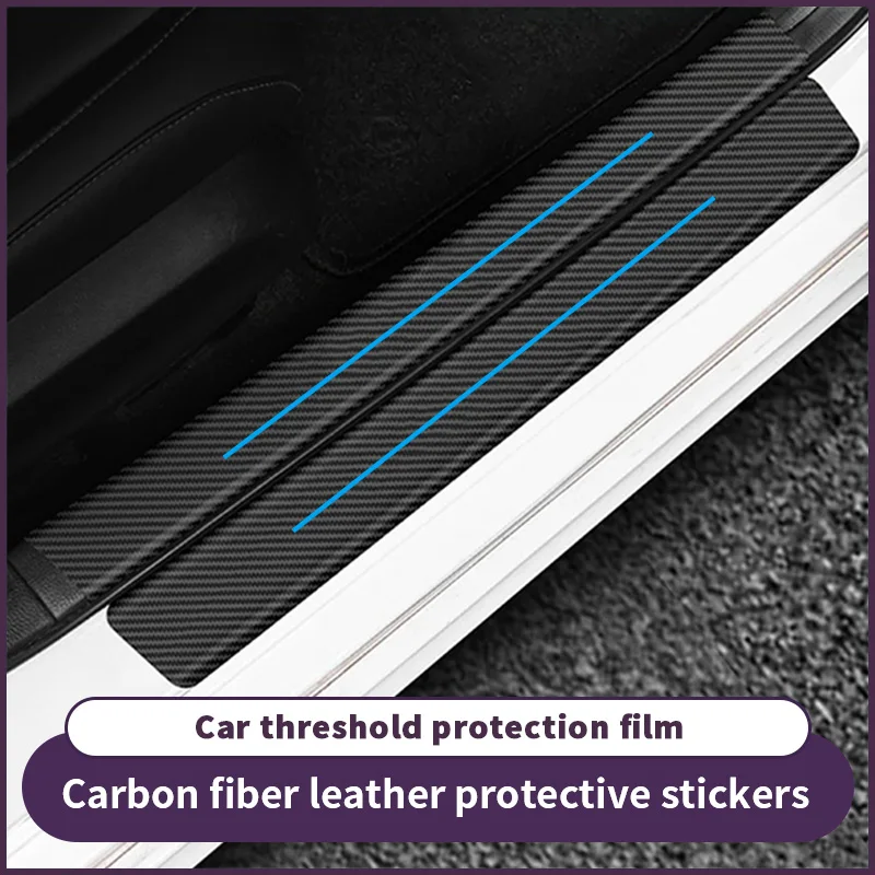 Car threshold strip, single line blue, modified door foot pedal, anti stepping, trunk scratch protection sticker
Car threshold strip, single line blue, modified door foot pedal, anti stepping, trunk scratch protection sticker