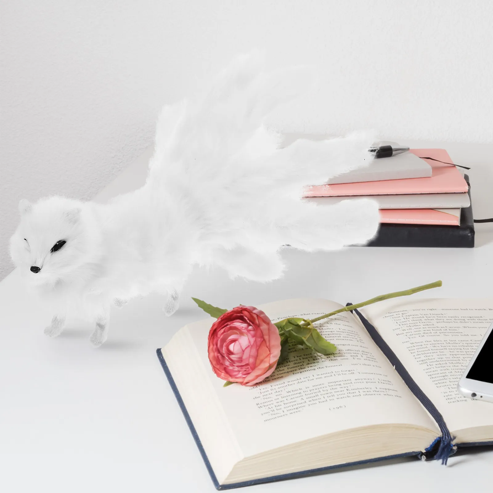 Simulation Fox Shape Handcraft Desktop Decoration Lovely Animal Ornament Creative Home Decor Animal Figure Foxes
Simulation Fox Shape Handcraft Desktop Decoration Lovely Animal Ornament Creative Home Decor Animal Figure Foxes