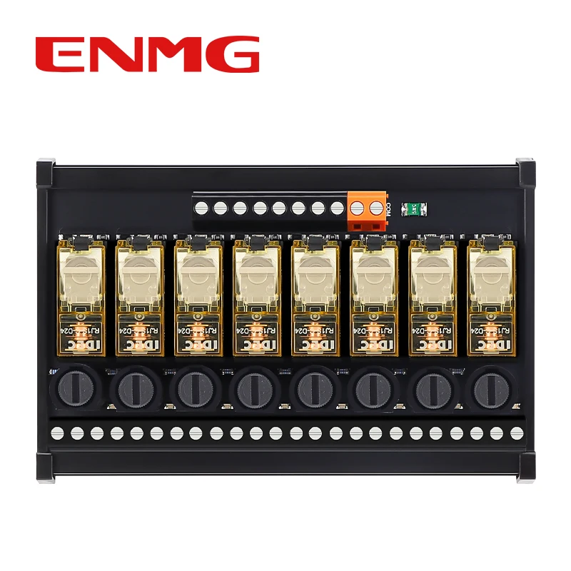 Релейный модуль ENMG RJ1S/RJ2S IDEC — интерфейс ПЛК, 8-канальная плата управления с выходом 24 В (опционально) RT-K 8A
Релейный модуль ENMG RJ1S/RJ2S IDEC — интерфейс ПЛК, 8-канальная плата управления с выходом 24 В (опционально) RT-K 8A