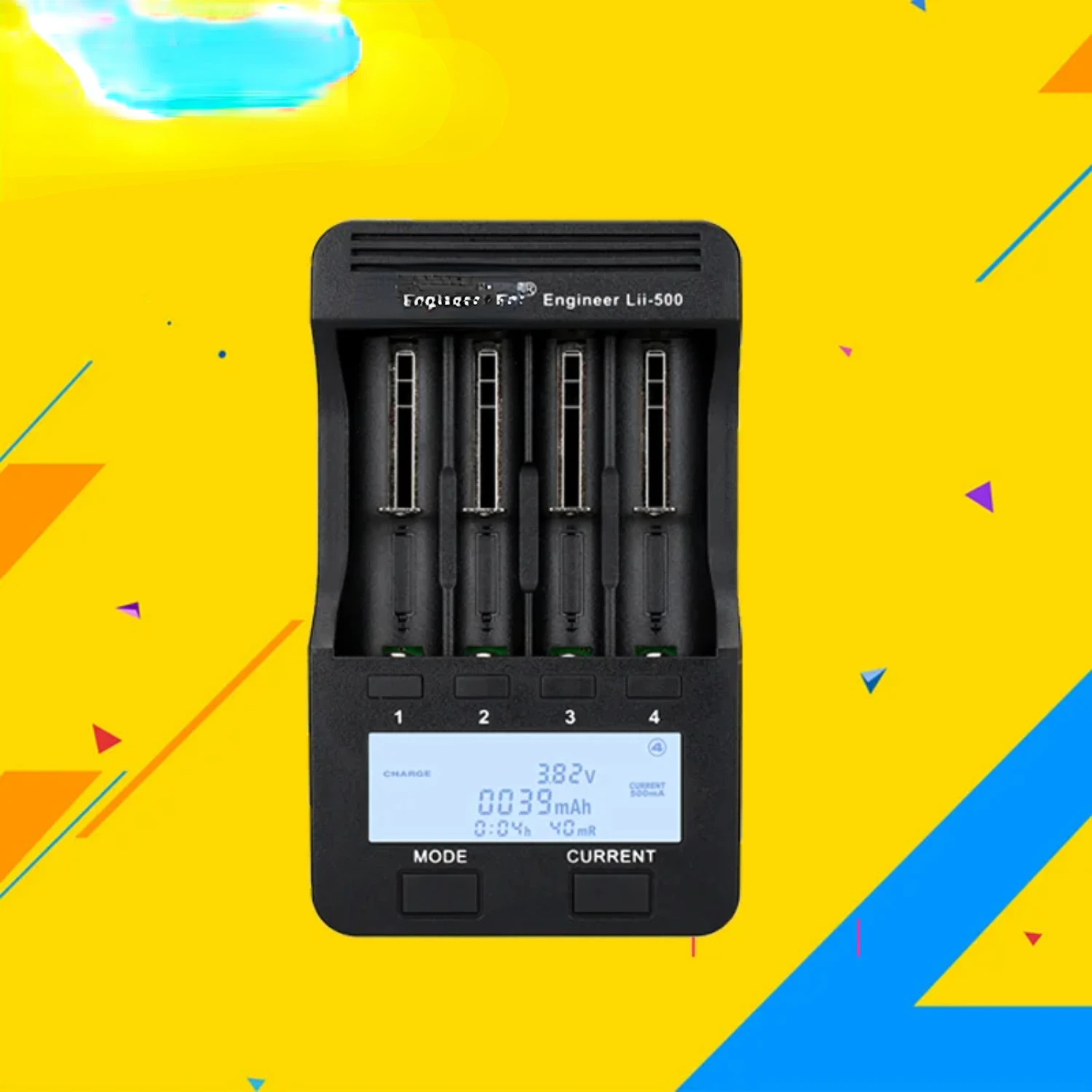 Lii-500 Smart Battery Charger LCD Display for 18650 26650 16340 18350 3.7V 1.2V Test battery capacity
Lii-500 Smart Battery Charger LCD Display for 18650 26650 16340 18350 3.7V 1.2V Test battery capacity