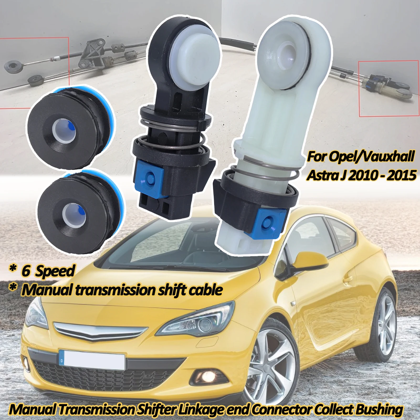 Gear Shift Cable Adjuster Assembly For Opel Astra J Shifter Linkage end Connector Collect Bushing Gearbox Change Lever Control
Gear Shift Cable Adjuster Assembly For Opel Astra J Shifter Linkage end Connector Collect Bushing Gearbox Change Lever Control