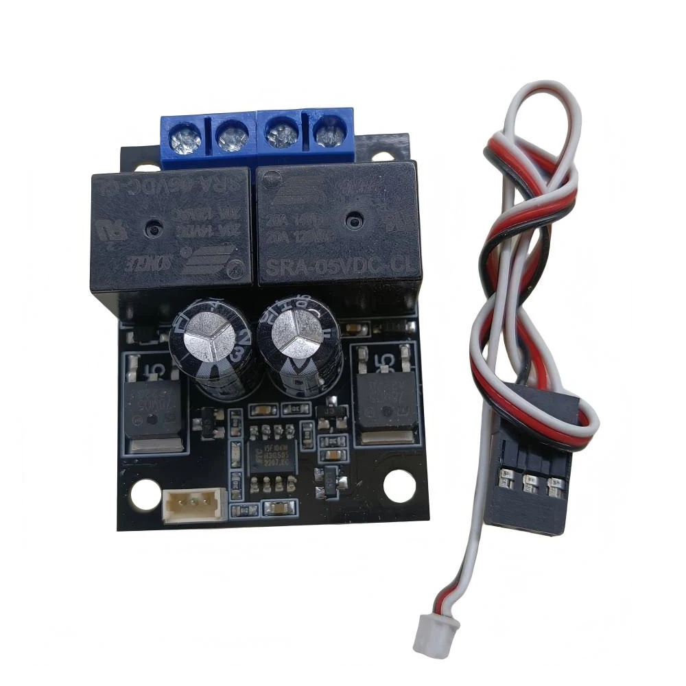 20A Bidirectional DC Motor Driver 7-28V Brushless Motor Forward Reverse Controller 5V 300mA UBEC Relay Module for Model Car Boat
20A Bidirectional DC Motor Driver 7-28V Brushless Motor Forward Reverse Controller 5V 300mA UBEC Relay Module for Model Car Boat