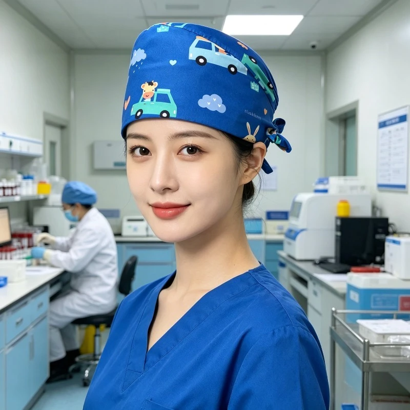 Pure Cotton Kitchen Cap, Fashionable Toe Cap Design, Cute Cartoon Style That Can Be Used As Surgical Cap and Nurse Cap
Pure Cotton Kitchen Cap, Fashionable Toe Cap Design, Cute Cartoon Style That Can Be Used As Surgical Cap and Nurse Cap
