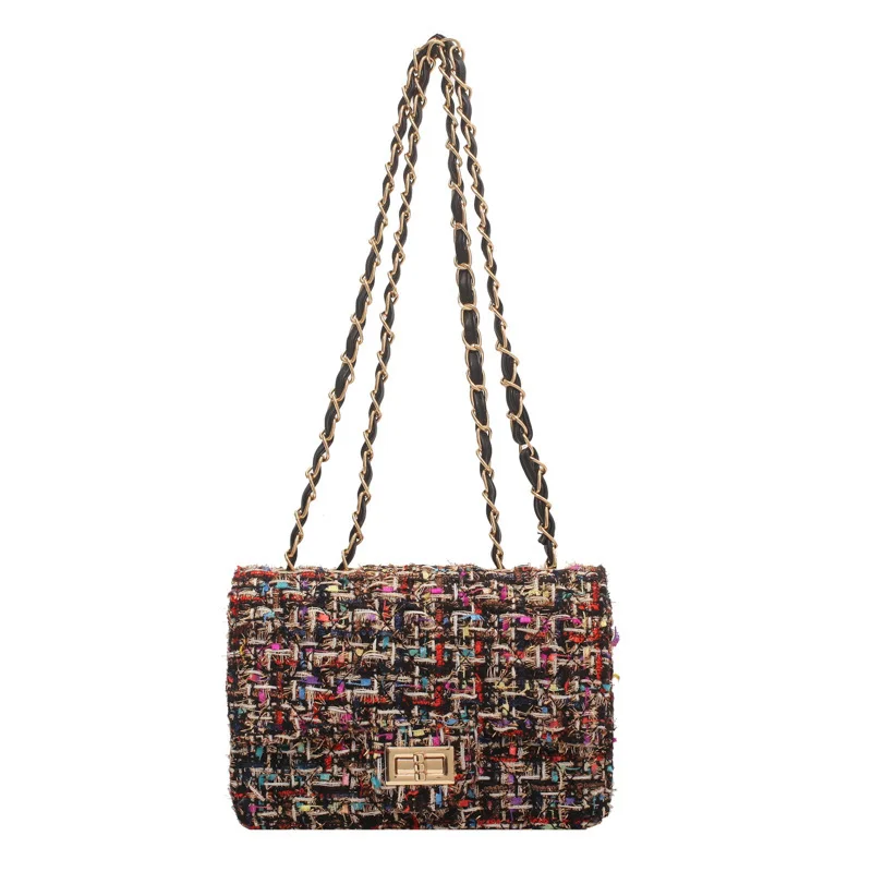 Fashionable street style retro handbag chain versatile single shoulder crossbody bag
Fashionable street style retro handbag chain versatile single shoulder crossbody bag