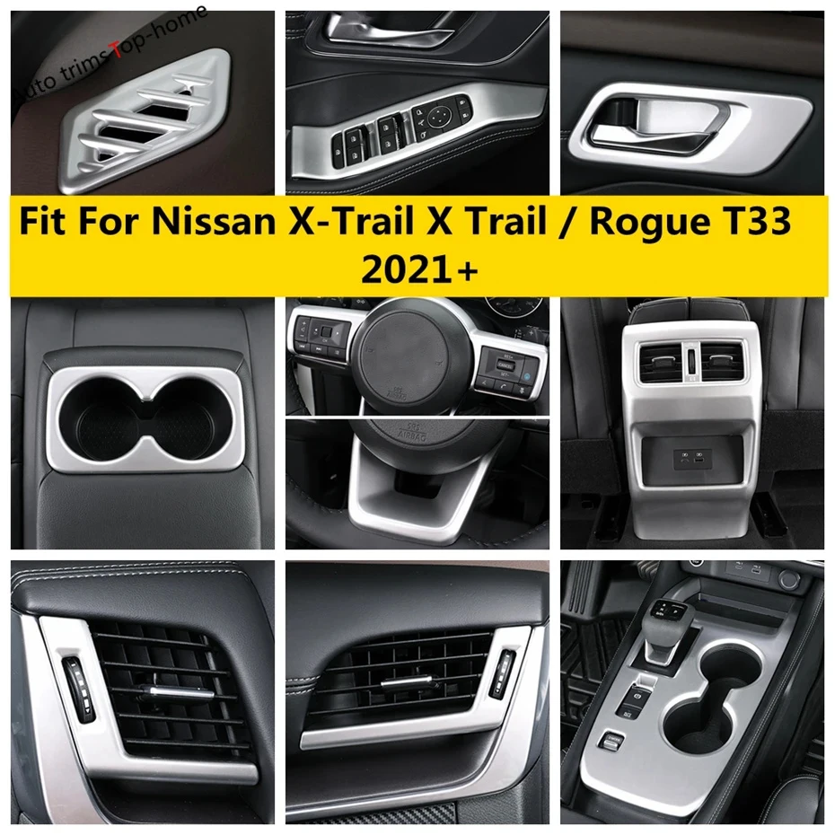 Window Lift Button Dashboard Air Vent AC Outlet Cover Trim For Nissan X-Trail X Trail / Rogue T33 2021 - 2024 Car Accessories
Window Lift Button Dashboard Air Vent AC Outlet Cover Trim For Nissan X-Trail X Trail / Rogue T33 2021 - 2024 Car Accessories