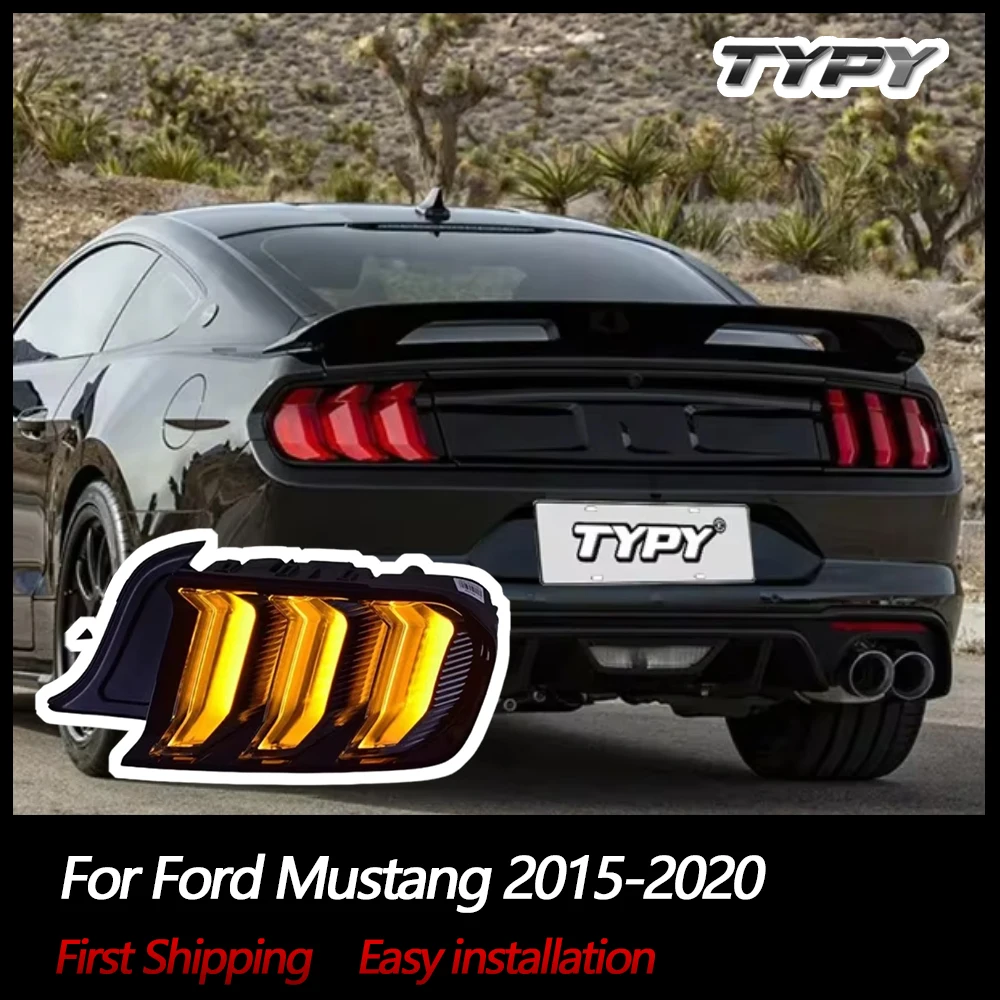 Автомобильные фары TYPY для Ford Mustang, задний фонарь 2015-2020, светодиодный задний фонарь для проектора, дневные ходовые огни, автомобильные аксессуары
Автомобильные фары TYPY для Ford Mustang, задний фонарь 2015-2020, светодиодный задний фонарь для проектора, дневные ходовые огни, автомобильные аксессуары