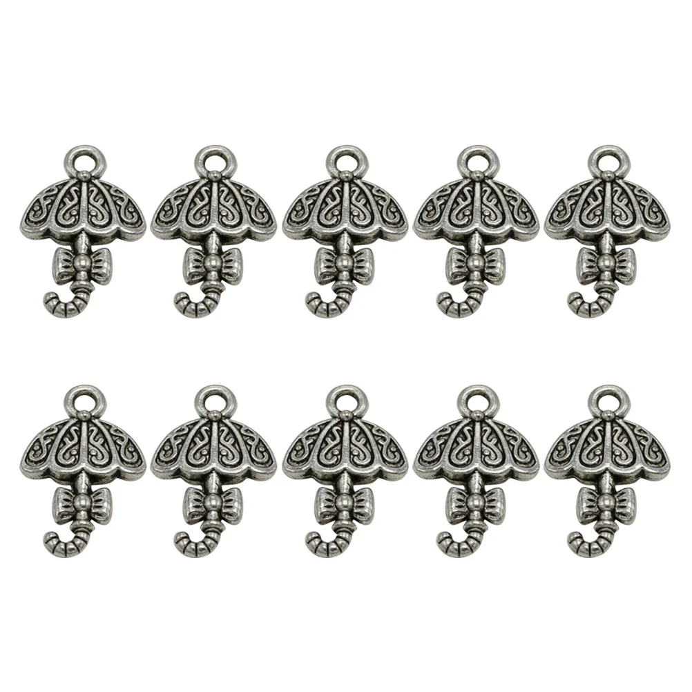 50PCS Umbrella Pendant Jewelry Making Charms Silver Butterfly Bowknot Necklace Bracelet Craft Supplies Accessory Set
50PCS Umbrella Pendant Jewelry Making Charms Silver Butterfly Bowknot Necklace Bracelet Craft Supplies Accessory Set
