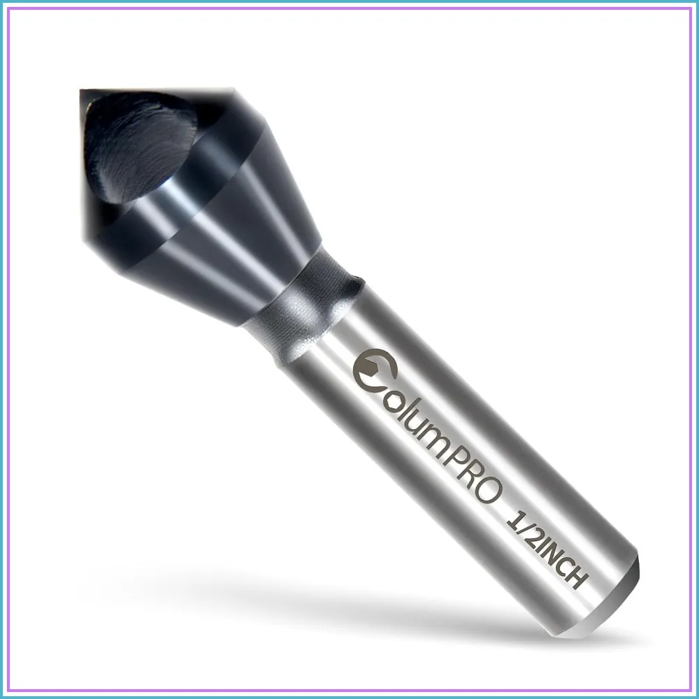 Heavy-Duty M35 Countersink Bit 82° TiAlN Coated for Metal, Stainless Steel, Wood, 1/2"
Heavy-Duty M35 Countersink Bit 82° TiAlN Coated for Metal, Stainless Steel, Wood, 1/2"