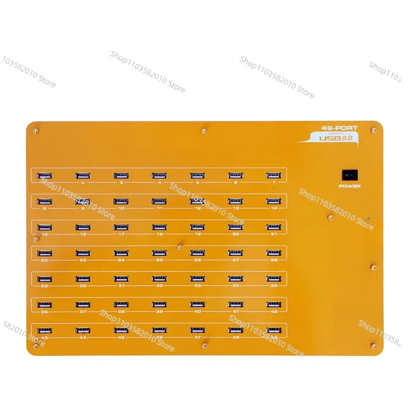 Industrial Grade 49 Port High-Speed Hubs/Charger with Data Transmission USB 2.0 for Windows/Mac OS/Linux/Phone New
Industrial Grade 49 Port High-Speed Hubs/Charger with Data Transmission USB 2.0 for Windows/Mac OS/Linux/Phone New