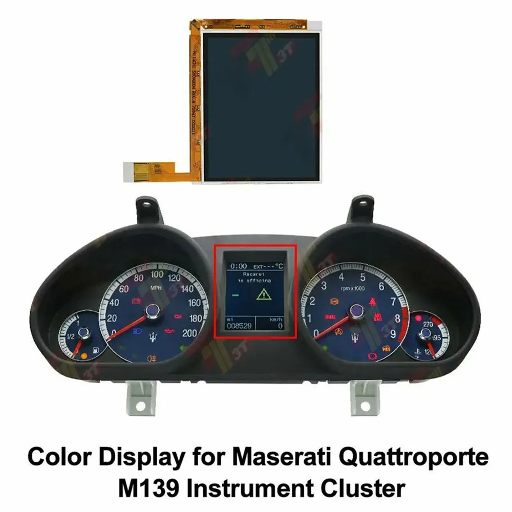 Dashboard LCD Color Display for Maserati Quattroporte M139 Instrument Cluster
Dashboard LCD Color Display for Maserati Quattroporte M139 Instrument Cluster