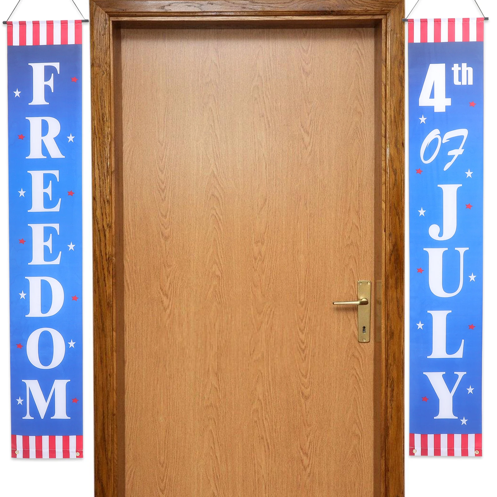 Independence Day Decor Patriotic Porch Sign Banner Hanging Door Decoration 4th Of July Party Supplies Festive Atmosphere
Independence Day Decor Patriotic Porch Sign Banner Hanging Door Decoration 4th Of July Party Supplies Festive Atmosphere
