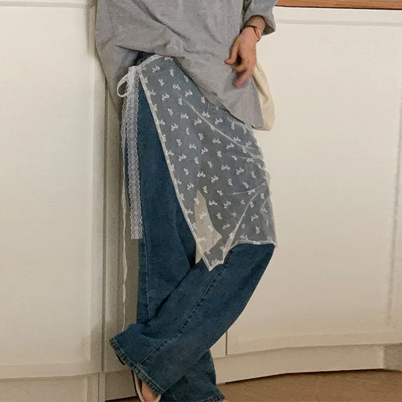 Floral Embroidered Lace Underskirt Creative Personalized Trendy Layered Gauze Skirt Y2k Style Fashionable Fresh Half Skirt
Floral Embroidered Lace Underskirt Creative Personalized Trendy Layered Gauze Skirt Y2k Style Fashionable Fresh Half Skirt