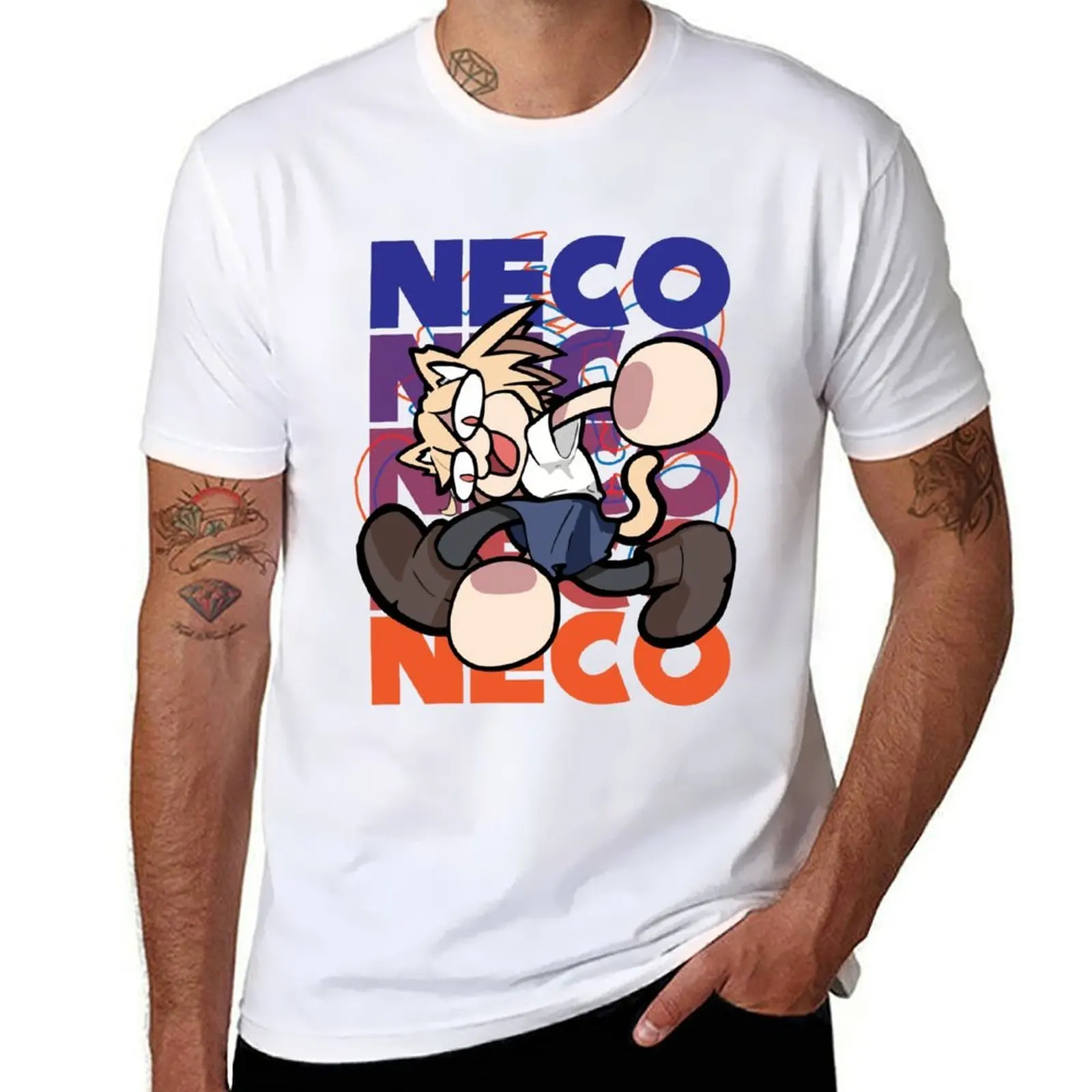 Neco arc adventures! an aesthetic rereading of a blue hedgehog on a T-Shirt man t shirt cotton high quality T-Shirt
Neco arc adventures! an aesthetic rereading of a blue hedgehog on a T-Shirt man t shirt cotton high quality T-Shirt