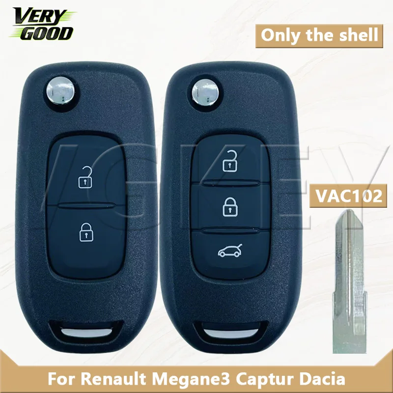 VG For Renault Megane3 Logan2 Kadjar Captur Symbol Dacia Duster FCC:CWTWB1G767 Smart Flip Remote Car Key Shell (VAC102 Blade)
VG For Renault Megane3 Logan2 Kadjar Captur Symbol Dacia Duster FCC:CWTWB1G767 Smart Flip Remote Car Key Shell (VAC102 Blade)