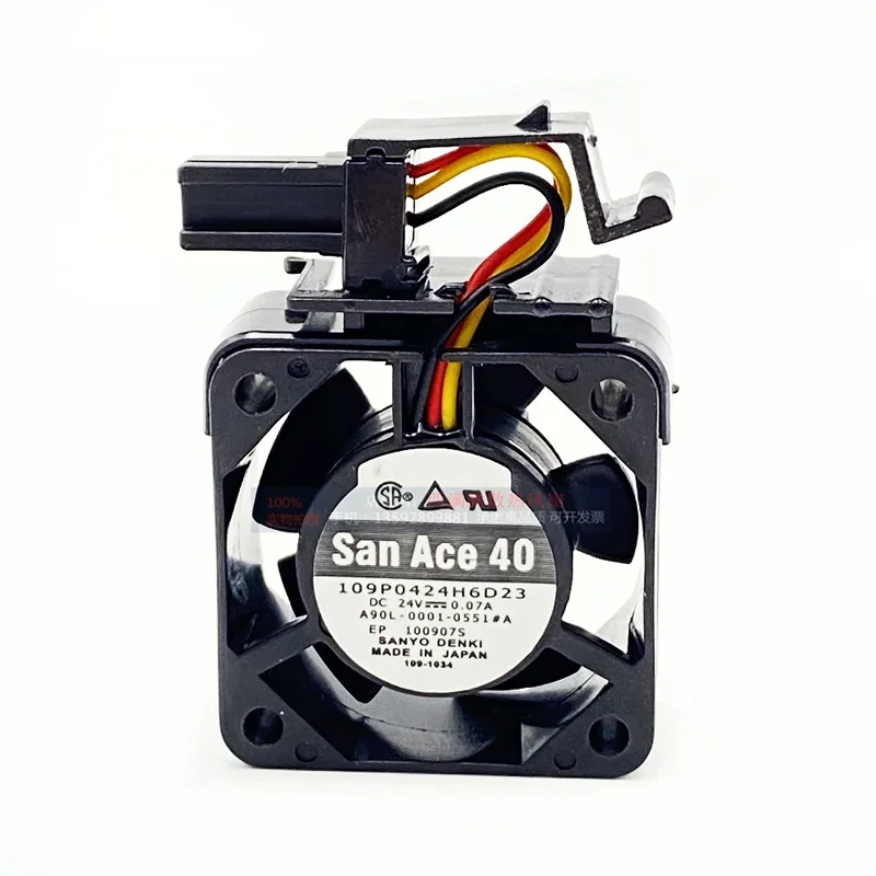 Sanyo Denki 109P0424H6D23 DC 24 В 0,07 А 40x40x20 мм 3-проводной охлаждающий вентилятор для сервера
Sanyo Denki 109P0424H6D23 DC 24 В 0,07 А 40x40x20 мм 3-проводной охлаждающий вентилятор для сервера