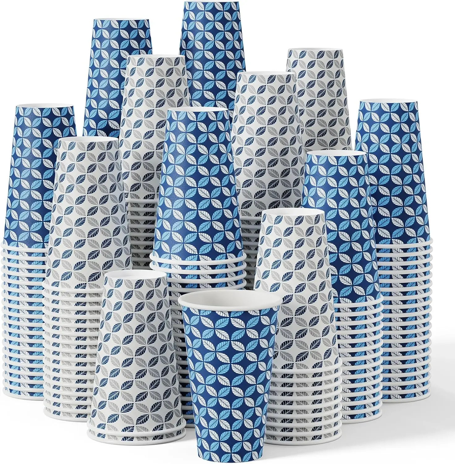 1000 Pack Paper Coffee Cups, 16 oz Disposable To Go Coffee Cups for Home, Office, Cafe, and Outdoor Activities
1000 Pack Paper Coffee Cups, 16 oz Disposable To Go Coffee Cups for Home, Office, Cafe, and Outdoor Activities