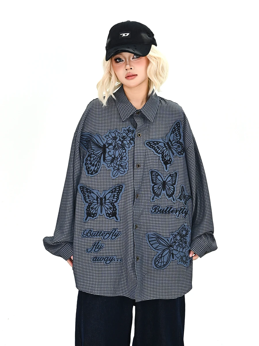 Свободная женская рубашка в клетку с длинным рукавом, весна 2026, в стиле пэчворк, американский студенческий стиль, удобный повседневный модный топ
Свободная женская рубашка в клетку с длинным рукавом, весна 2026, в стиле пэчворк, американский студенческий стиль, удобный повседневный модный топ