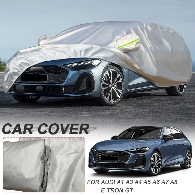 Single Layer Car Cover For Audi A1 A3 A4 A5 A6 A7 A8 E-TRON GT SPORTBACK HATCHBACK SEDAN AVANT Sunshade Anti-UV DustAccessoy
Single Layer Car Cover For Audi A1 A3 A4 A5 A6 A7 A8 E-TRON GT SPORTBACK HATCHBACK SEDAN AVANT Sunshade Anti-UV DustAccessoy