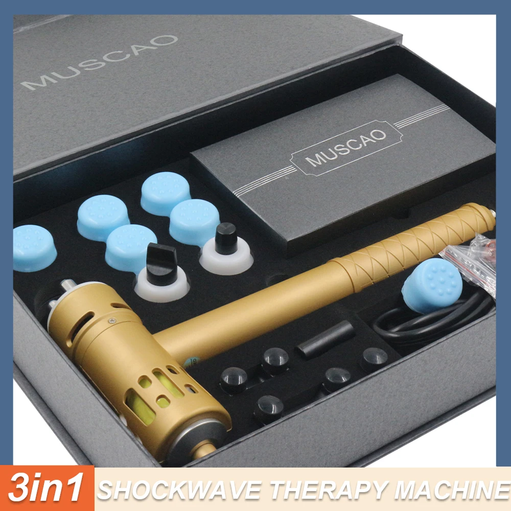3 In 1 Shockwave Therapy Machine Pain Relief Body Relax Massage Physiotherapy Equipment Shock Wave Treatment Tool
3 In 1 Shockwave Therapy Machine Pain Relief Body Relax Massage Physiotherapy Equipment Shock Wave Treatment Tool