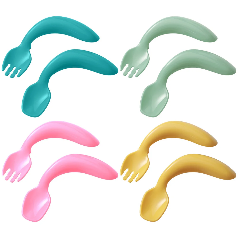 1Set Learning to Eat Fork Spoon Bendable Baby Utensils Set Wear Resistant Breakproof Tableware for Kids Portable Meal Tools
1Set Learning to Eat Fork Spoon Bendable Baby Utensils Set Wear Resistant Breakproof Tableware for Kids Portable Meal Tools