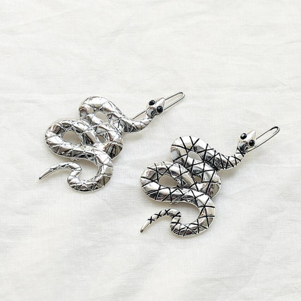 4pcs Hair Clips Rhinestone Bangs Durable Alloy Elegant Wedding Party Daily Life Stylish Snake Hairpins
4pcs Hair Clips Rhinestone Bangs Durable Alloy Elegant Wedding Party Daily Life Stylish Snake Hairpins