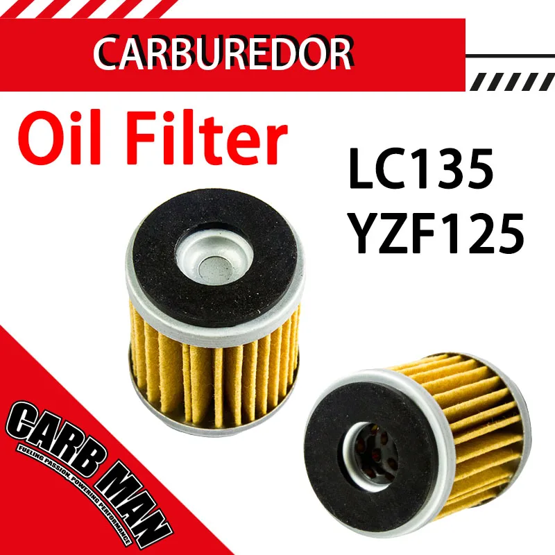 Motorcycle Oil Filter For Yamaha LC135 YZF125 VP125 T135 XMAX300 WR250X WR250F 450F 250R YZ250 YZ250F R125 125 5YP-E3440-00
Motorcycle Oil Filter For Yamaha LC135 YZF125 VP125 T135 XMAX300 WR250X WR250F 450F 250R YZ250 YZ250F R125 125 5YP-E3440-00
