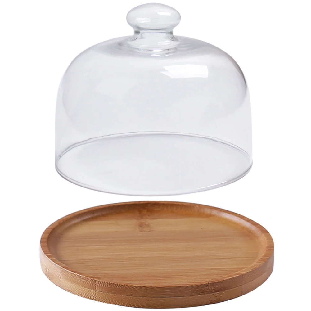 Wooden Cake Display Tray 15cm Small Bamboo Round Plate Glass Dome Cover for Wedding Party Gathering Dessert Food
Wooden Cake Display Tray 15cm Small Bamboo Round Plate Glass Dome Cover for Wedding Party Gathering Dessert Food