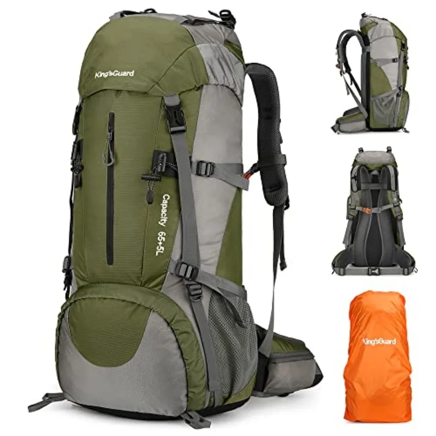 70L Hiking Backpack with Rain Cover Lightweight Waterproof Travel Camping Backpack Large Backpacking Pack
70L Hiking Backpack with Rain Cover Lightweight Waterproof Travel Camping Backpack Large Backpacking Pack