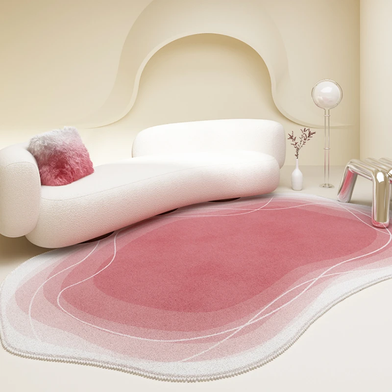 Simple Irregular Living Room Decoration Carpet Home Cream Color Bedroom Bedside Plush Rug Light Luxury Study Cloakroom Soft Rugs
Simple Irregular Living Room Decoration Carpet Home Cream Color Bedroom Bedside Plush Rug Light Luxury Study Cloakroom Soft Rugs