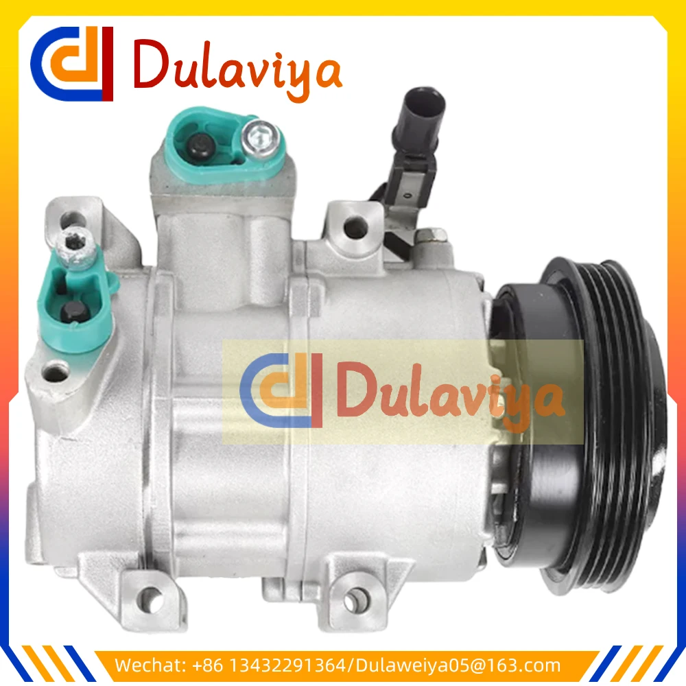 Air Conditioning AC Compressor with Clutch For Kia Spectra & Spectra5 2.0L 2007-2009 977010E125 7512839 1010984 10362631
Air Conditioning AC Compressor with Clutch For Kia Spectra & Spectra5 2.0L 2007-2009 977010E125 7512839 1010984 10362631