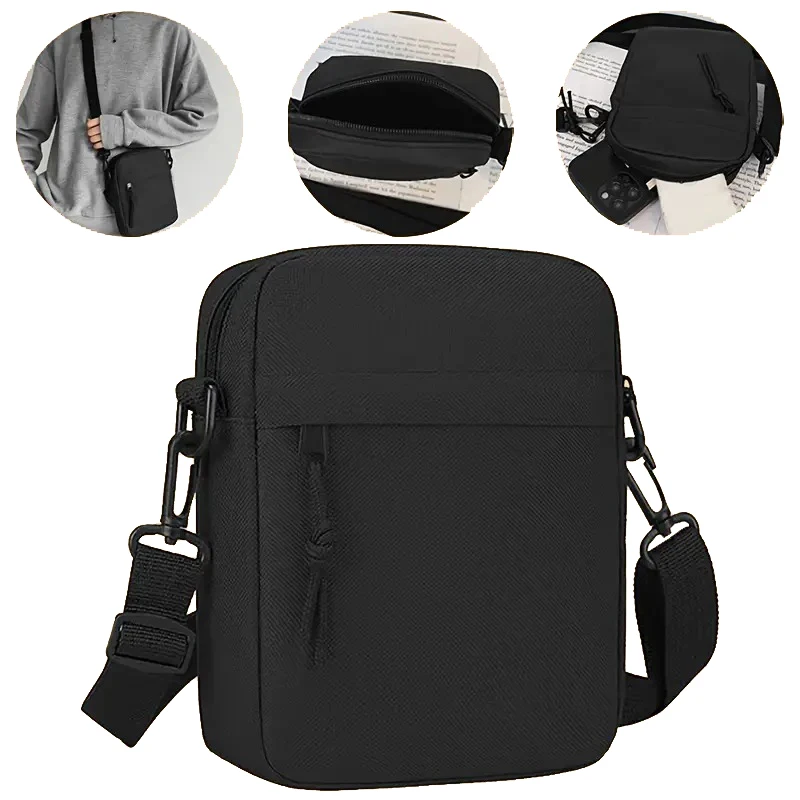 Messenger Sling Bags For Men Casual Small Zipper Crossbody Pouch Simple Small Crossbody Shoulder Bag Sports Crossbody Bags
Messenger Sling Bags For Men Casual Small Zipper Crossbody Pouch Simple Small Crossbody Shoulder Bag Sports Crossbody Bags