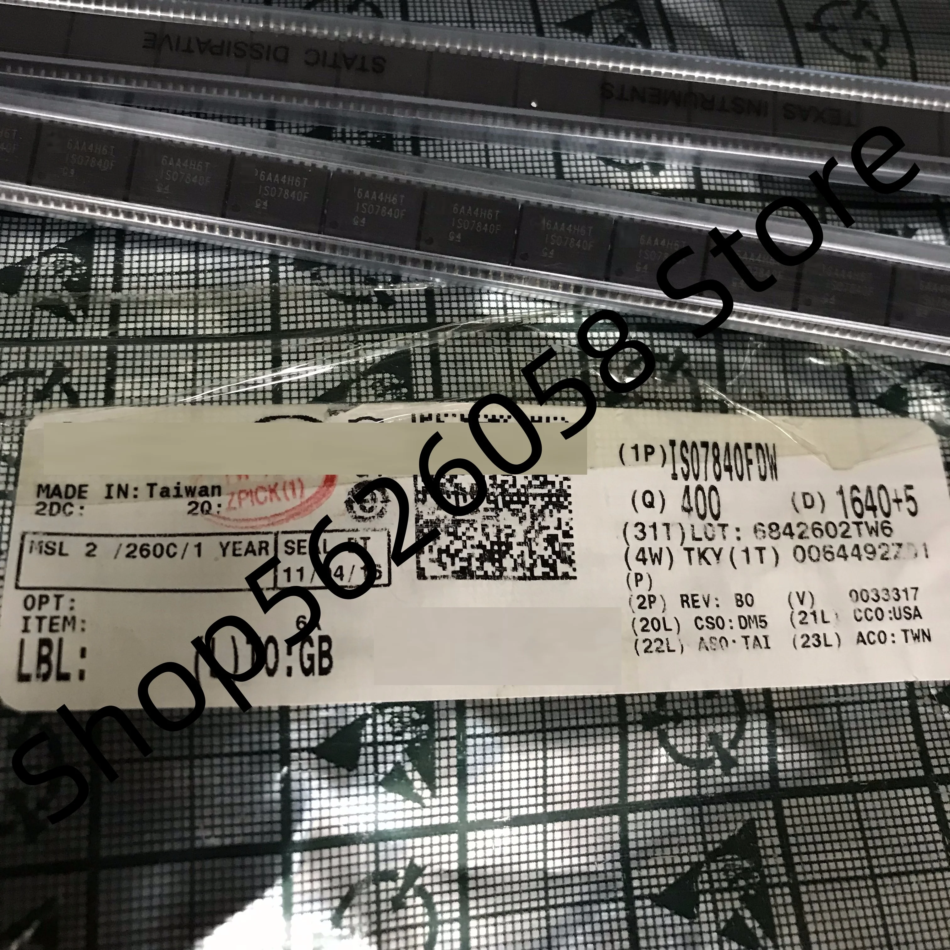 2PCS/LOT ISO7840FDW SOP16 Genuine digital isolator, in stock with free shipping
2PCS/LOT ISO7840FDW SOP16 Genuine digital isolator, in stock with free shipping