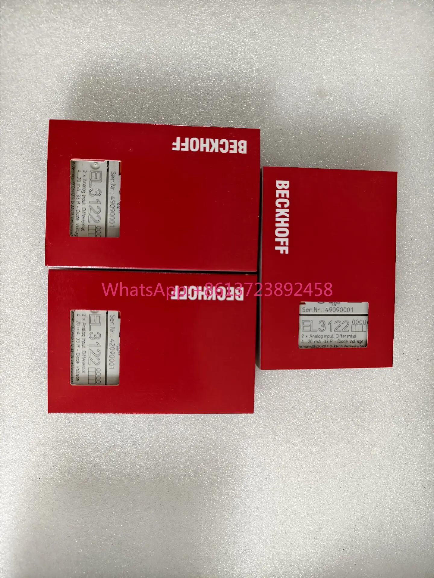 BECKHOFF EL3122 German Beckhoff module
BECKHOFF EL3122 German Beckhoff module
