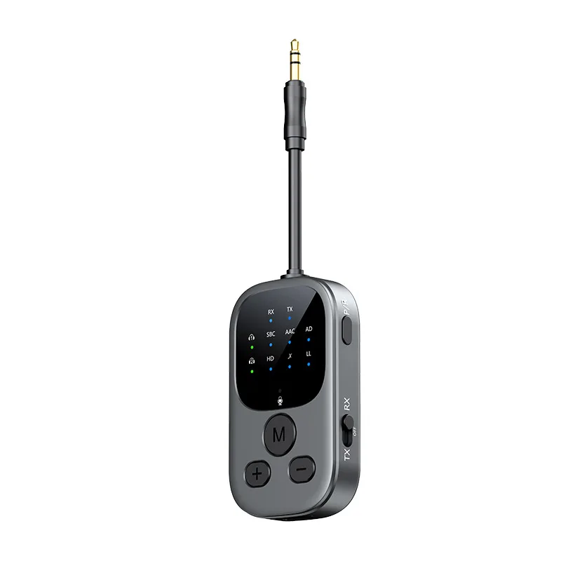 6.0 Qualcomm Bluetooth receiver and transmitter 2-in-1 USB aircraft audio transmitter 3.5mm car Bluetooth call
6.0 Qualcomm Bluetooth receiver and transmitter 2-in-1 USB aircraft audio transmitter 3.5mm car Bluetooth call