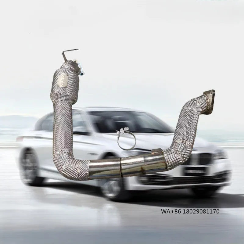 Высокопроизводительная передняя труба из нержавеющей стали с катализатором для A45/C63/CLA35/C200
Высокопроизводительная передняя труба из нержавеющей стали с катализатором для A45/C63/CLA35/C200