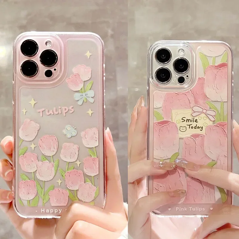 Tulip flower Case For Iphone 15 14 13 12 11 Pro Max For iphone xs max Case Multicolour Shockproof phone Case
Tulip flower Case For Iphone 15 14 13 12 11 Pro Max For iphone xs max Case Multicolour Shockproof phone Case