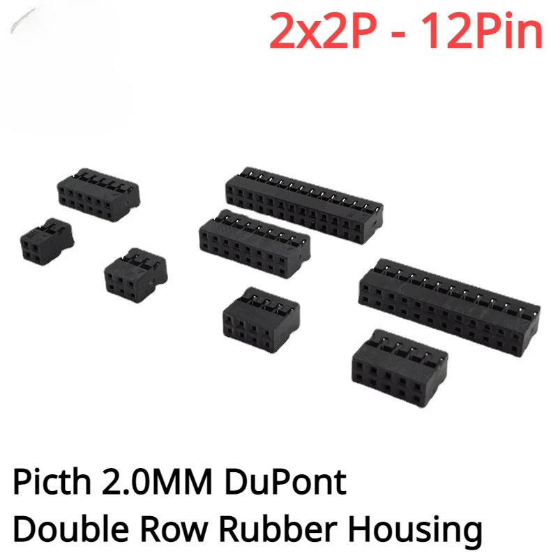 20pcs Picth PH 2.0MM DuPont 2.0mm Double Row Rubber Housing 4p 5p 6p 8p 10p12p14p16p18p-24p Terminal connector
20pcs Picth PH 2.0MM DuPont 2.0mm Double Row Rubber Housing 4p 5p 6p 8p 10p12p14p16p18p-24p Terminal connector