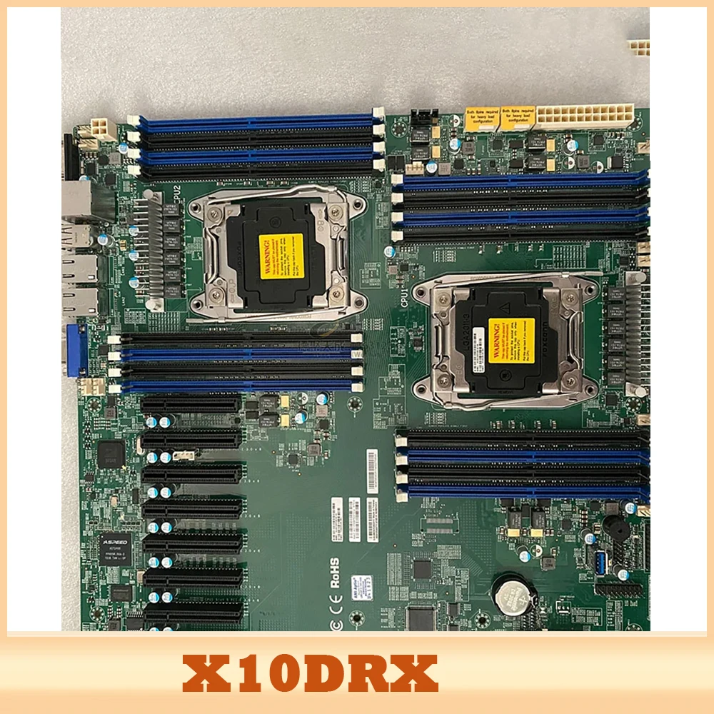 X10DRX Server Motherboard LGA2011 DDR4 11 PCI-E E5-2600 v4/v3 Family For Supermicro
X10DRX Server Motherboard LGA2011 DDR4 11 PCI-E E5-2600 v4/v3 Family For Supermicro