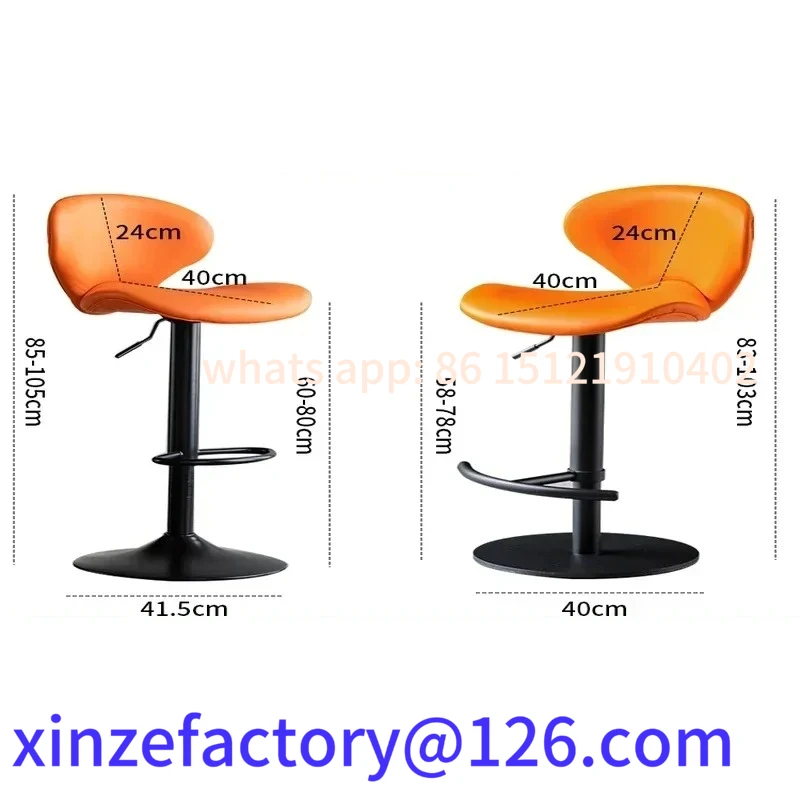 Customizable Modern Swivel Bar Chairs Counter Height Barstools with High Backrest Easy Assembly in 3-5 Minutes Kitchen Seating
Customizable Modern Swivel Bar Chairs Counter Height Barstools with High Backrest Easy Assembly in 3-5 Minutes Kitchen Seating